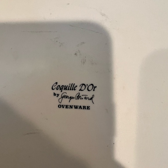 Briard Kitchen Vintage Briard Coquille Dor Ovenware